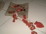 COLLAR FANTASIA EN COLORES OCRE