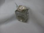 ANILLO CON ROSA DE PLATA